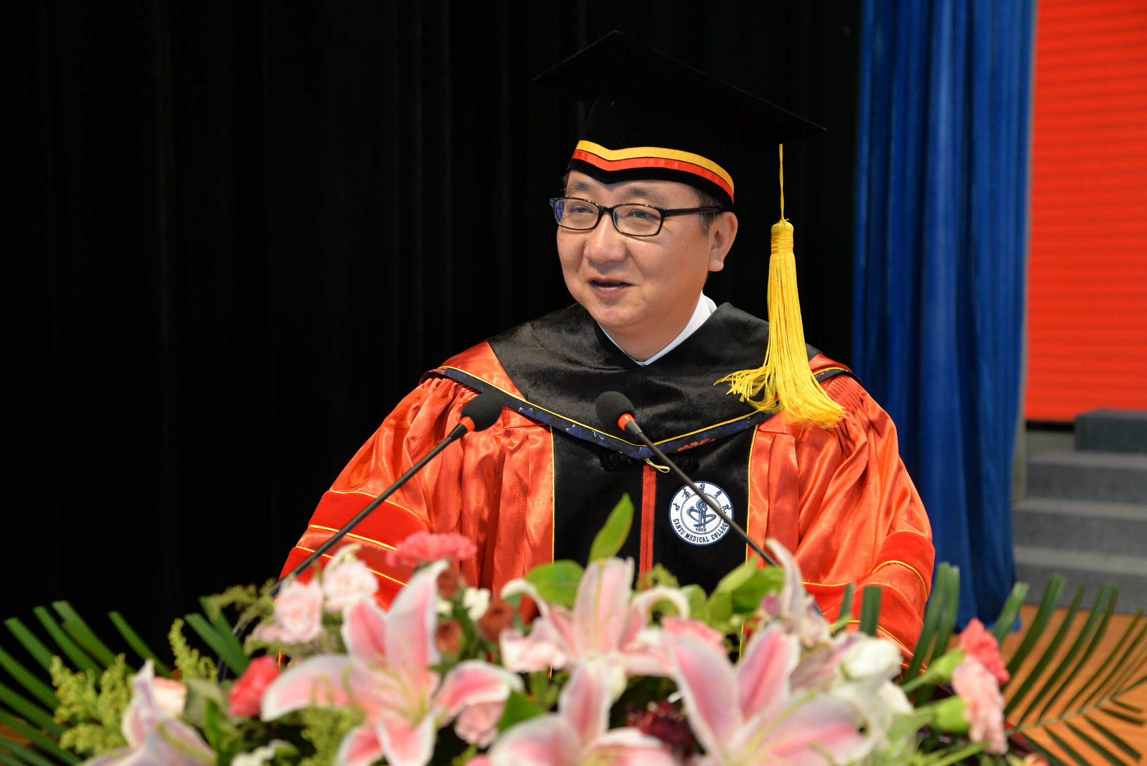 甘肃医学院院长王坤在2019届毕业生毕业典礼暨学位授予仪式上的致辞
